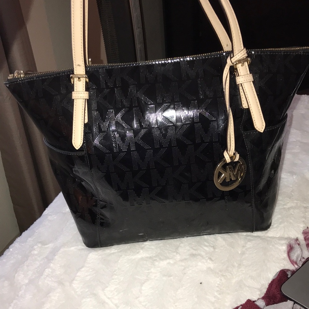 Micheal Kors Jet Set Tote and Wallet
